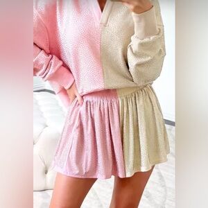 Queen of Sparkles Rhinestone Active Shorts